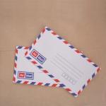 Set Of 20 Vintage Style French Airmail Flat..